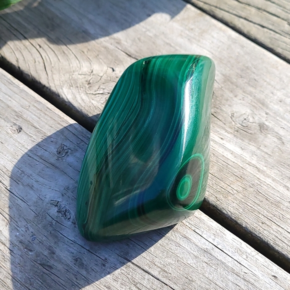 MALACHITE large natural Congo malachite freeform - Picture 4 of 7